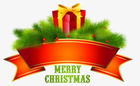 Merry Christmas Text Decor Png Clipart - Merry Christmas 2018 Clipart, Transparent Png, Free Download