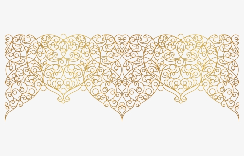 Transparent Border Gold Png - Indian Wedding Design Png, Png Download, Free Download