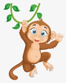 Monkey Mon Clipart Cartoon Transparent Png - Monkey Clipart Png, Png Download, Free Download