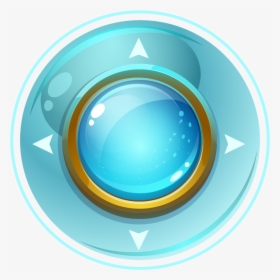Button Textured Border Play Icon Hd Image Free Png - Circle, Transparent Png, Free Download