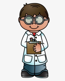 Physical Science Scientist Technology Clip Art - Scientist Clipart, HD Png Download, Free Download