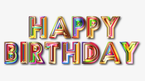 Feliz Cumpleaños Señal De Neón - Happy Birthday Sign Transparent, HD Png Download, Free Download