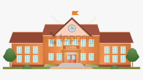Room - Public School Building Cartoon, HD Png Download, Free Download