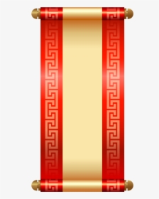 Chinese Scroll Png Clip Art - Chinese New Year Scroll Png, Transparent Png, Free Download