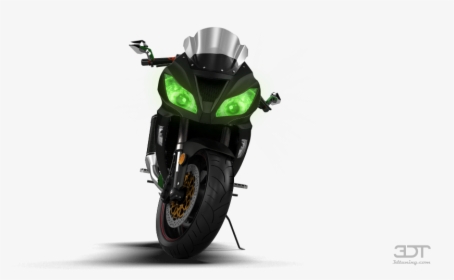Kawasaki Ninja Zx 6r Sport Bike - Bike Png Front View, Transparent Png, Free Download