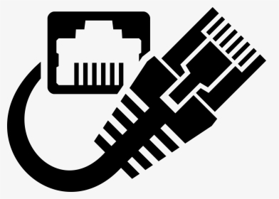 Network Cable Symbols - Ethernet Png, Transparent Png, Free Download