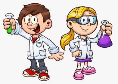 Clipart Designs Science - Scientist Kid Clipart, HD Png Download, Free Download