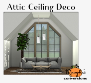 Sims 4 Attic Ceiling, HD Png Download, Free Download