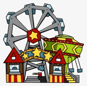 Amusement Park Clipart Png, Transparent Png, Free Download