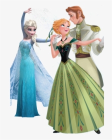 Transparent Elsa Png Transparent - Frozen Hans En Anna, Png Download, Free Download