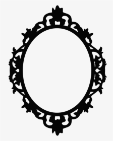 Scroll Saw Patterns, Interior Decorating, Stencils, - Vintage Hand Mirror Svg, HD Png Download, Free Download