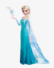 Elsa Dress In Frozen - Elsa Frozen Full Body, HD Png Download, Free Download