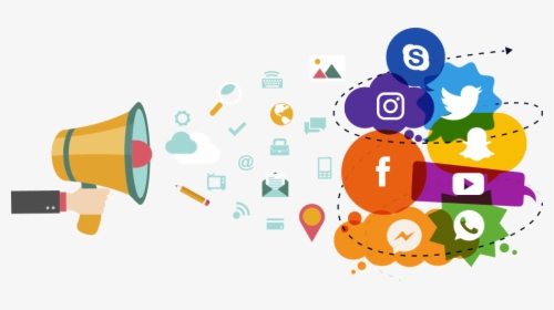 Social Media Marketing Services - Social Media Transparent Background, HD Png Download, Free Download