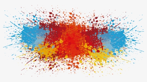 Vector Splash Of Paint Png Download - Color Splash Vector Png, Transparent Png, Free Download