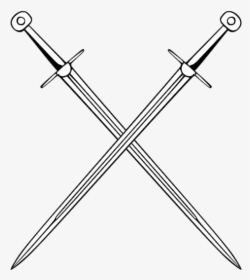 Crossed Swords Png Hd Transparent Crossed Swords Hd - Transparent Background Crossed Swords, Png Download, Free Download