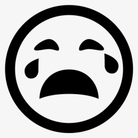 Crying Face Icon Png, Transparent Png, Free Download