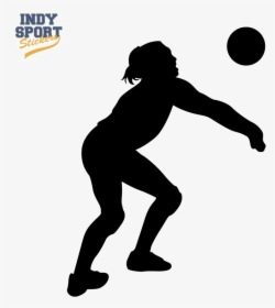Volleyball Player Png Photo - Silhouette Volleyball Player Clipart, Transparent Png, Free Download