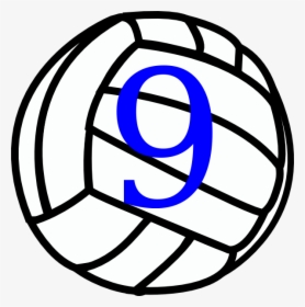Volleyball Svg Clip Arts - Volleyball Clipart Vector, HD Png Download, Free Download
