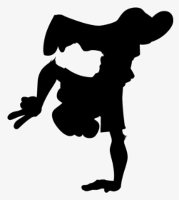 Dancing Monkey Png Download - Silhouette, Transparent Png, Free Download