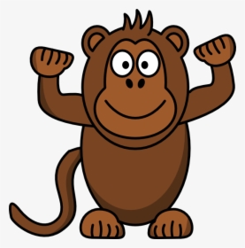 Monkey Svg Clip Arts - Monkey Clipart, HD Png Download, Free Download