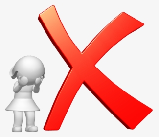 Red Cross Mark Png Transparent Images - Wrong Answer Png, Png Download, Free Download