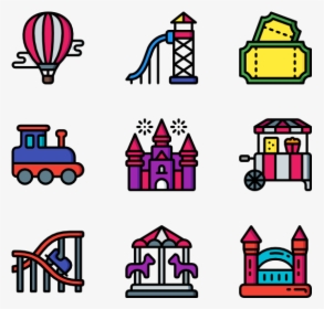 Theme Parks - Station Icon Png, Transparent Png, Free Download