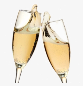 Champagne Glass White Wine - Glasses Of Champagne Png, Transparent Png, Free Download