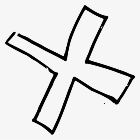 Check Clipart Cross - Black And White Clipart X, HD Png Download, Free Download
