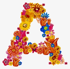 Flower Alphabet Png, Transparent Png, Free Download