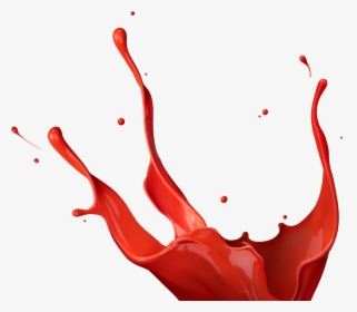 Red Paint Splatter - Red Paint Splash Png, Transparent Png, Free Download