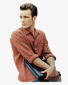 Png Young Luke Perry - Luke Perry As Dylan Mckay, Transparent Png, Free Download
