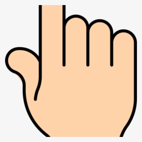 Finger Point Png - Pointing Up Hand Clipart, Transparent Png, Free Download