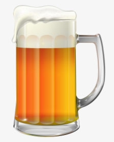 Beer Mug Transparent Png Clip Art - Clip Art Beer Glass, Png Download, Free Download