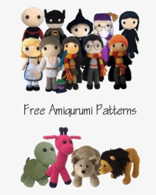 Free Amigurumi Patterns Harry Potter Star Trek Batman - Harry Potter Amigurumi Pattern, HD Png Download, Free Download