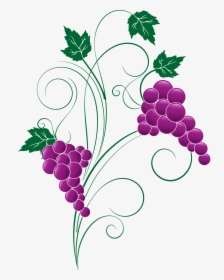 Grape Clipart Png Image - Clip Art Grapes Transparent Png, Png Download, Free Download