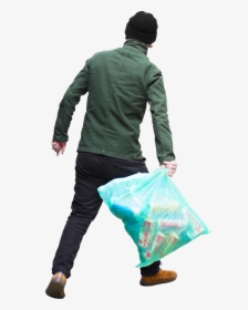 Trash Bag Png Image - People Throwing Trash Png, Transparent Png, Free Download