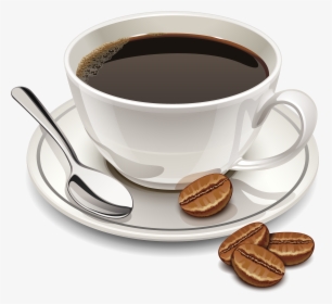 Coffee And Beans - Cup Of Coffee Png, Transparent Png, Free Download