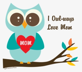Cute Owl Love Banner - Cute Owl Reading Clipart, HD Png Download, Free Download