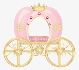 Carroza Tarjetas Pinterest - Princess Carriage Pink Clip Art, HD Png Download, Free Download