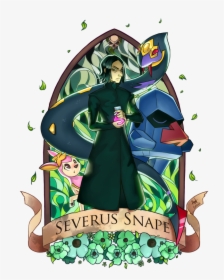 Severus Snape - Lushie Art Harry Potter, HD Png Download, Free Download