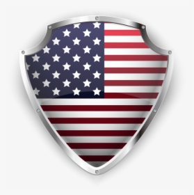 United States Euclidean Vector Icon - American Flag Shield Transparent, HD Png Download, Free Download