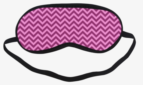 Chevron Zigzag Black & White Transparent Sleeping Mask - Eye Mask With Googly Eyes, HD Png Download, Free Download