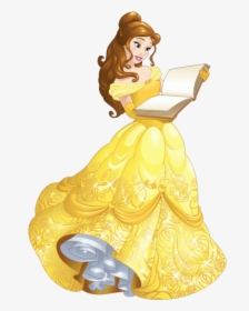 Belle Background Png - Cartoon Belle Beauty And The Beast, Transparent Png, Free Download