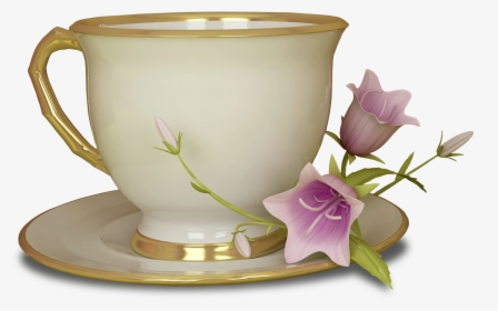 Vintage Tea Cup Clipart - Good Morning Happy Friday Tea, HD Png Download, Free Download