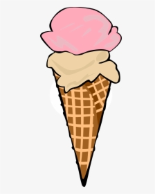 Ice Cream Free Ice Cream Cone Empty Ice Creamne Clipart - Ice Cream Clipart, HD Png Download, Free Download