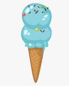 Ice Cream Clipart - Cartoon Ice Cream Clipart, HD Png Download, Free Download