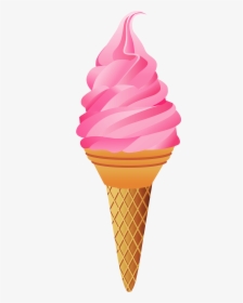 Ice Cream Cone Ice Creamne Clip Art Free Image - Transparent Background Ice Cream Png, Png Download, Free Download