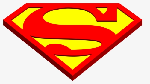 Superman Logo Png Cartoon - Superman Logo No Background, Transparent Png, Free Download