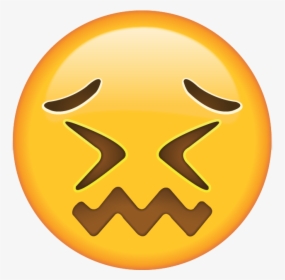 Stress Face Emoji, HD Png Download, Free Download