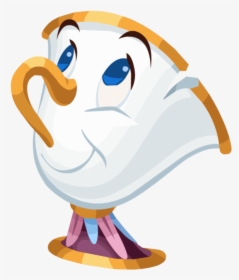 Beauty And The Beast Png Images - Disney Beauty And The Beast Chip, Transparent Png, Free Download